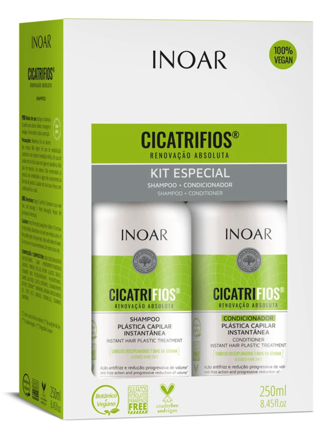 INOAR (Shampoo & Conditioner) CicatriFios